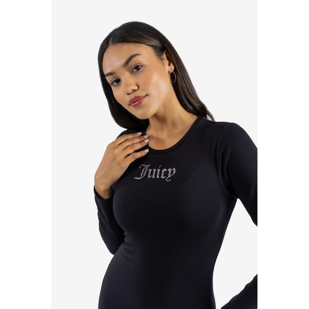 Juicy Couture Dizzie Midi Dress Black