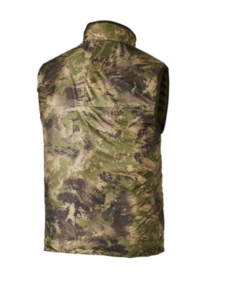 Harkila Lynx Insulated Reversible waistcoat Willow green/AXI