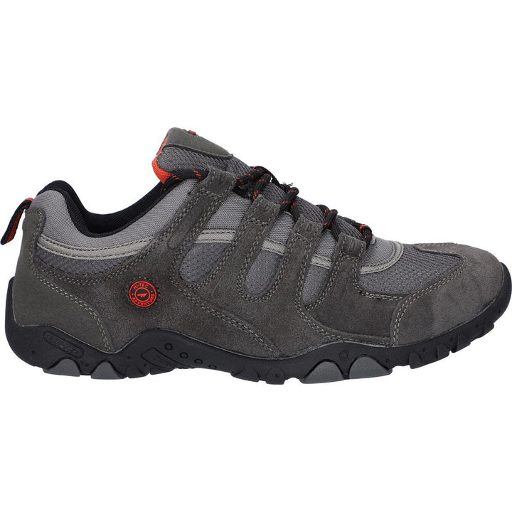 Hi-Tec Quadra II Shoes Charcoal/Zingy Red
