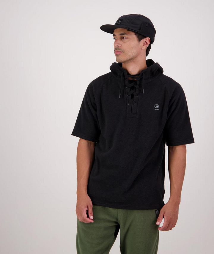Swanndri Men's Original Lace Front Fleece Hoodie