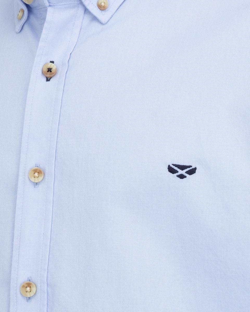 Hoggs of Fife Granton Oxford Shirt Blue