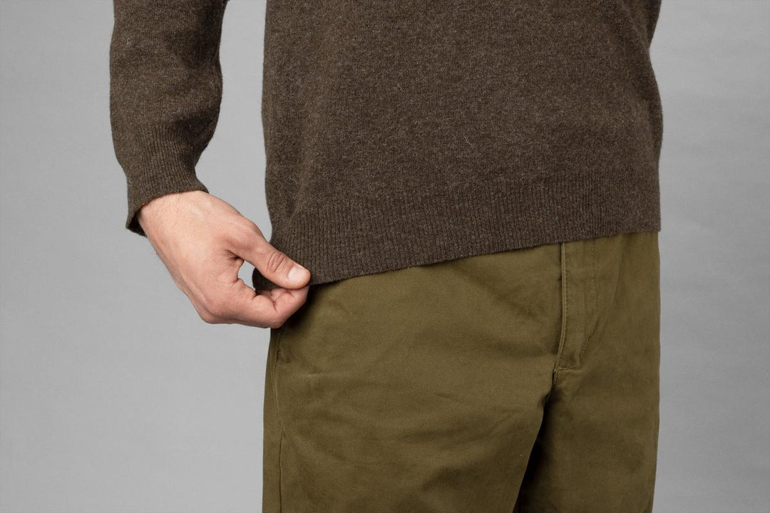 Arran pullover Slate brown