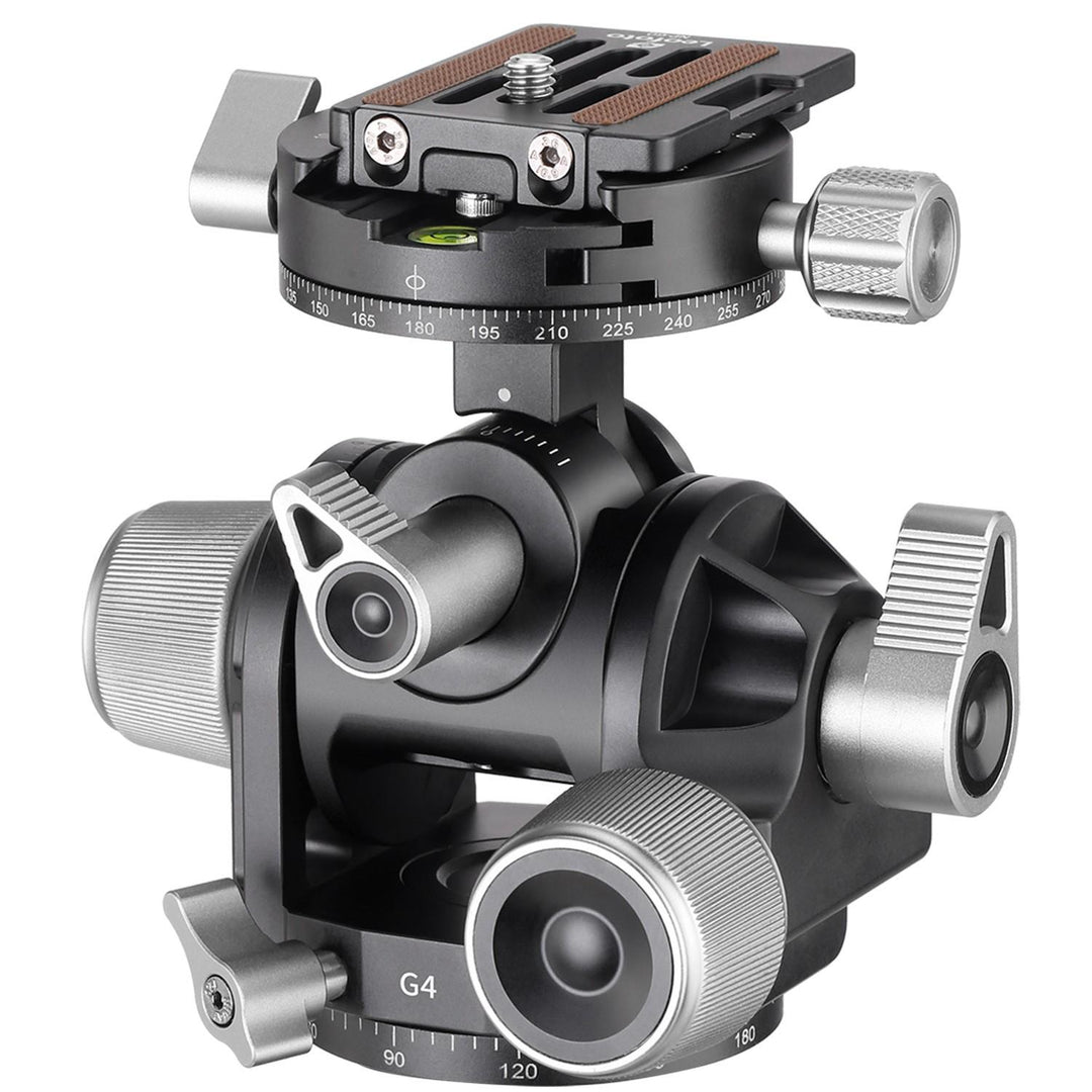 Leofoto G4 3D Geared Head - Arca-Swiss Compatible Clamp