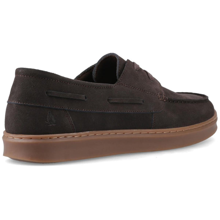 Hush Puppies Madden Boat Shoe Chocolate – view 2