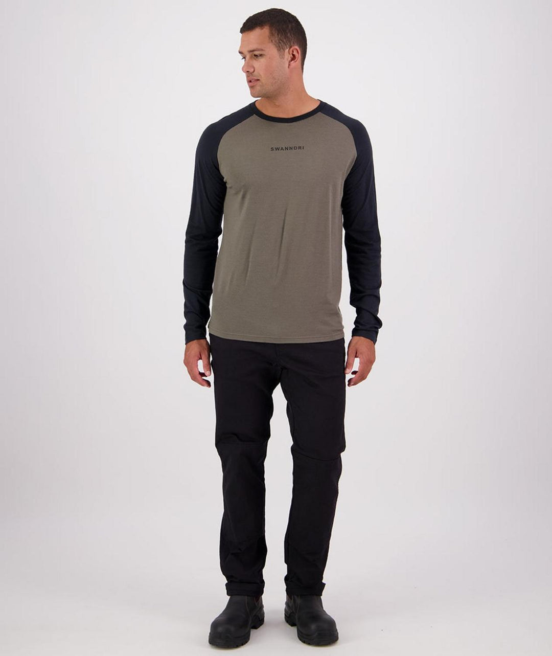Swanndri Men's Carlton Long Sleeve Merino T-Shirt