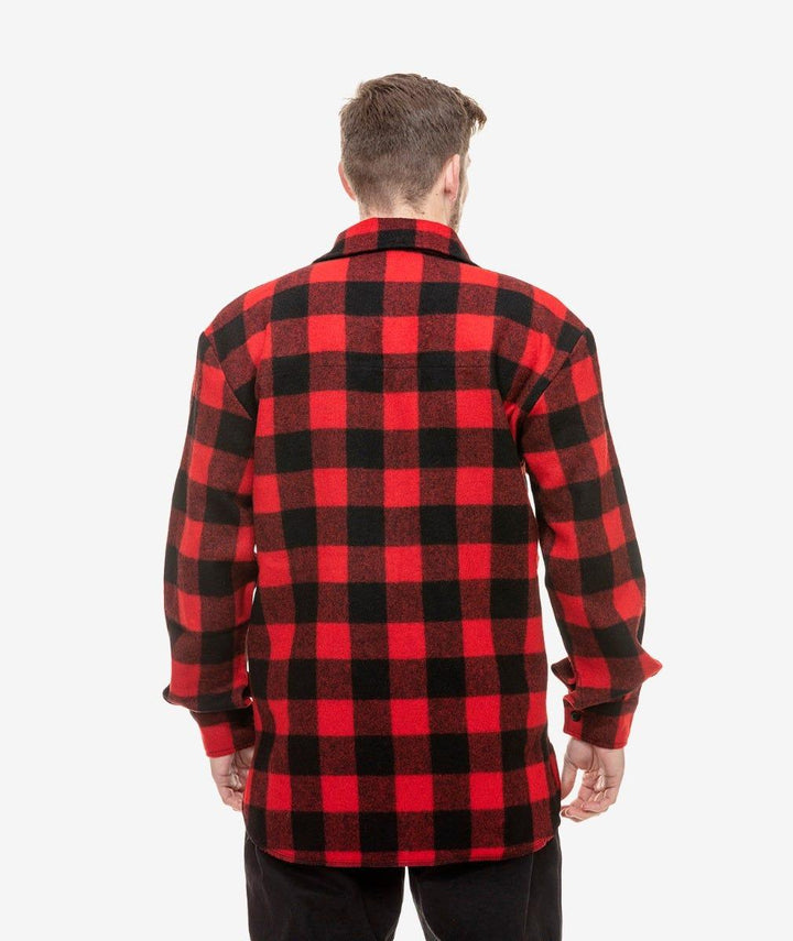 Swanndri Ranger Bush Shirt Red/Black Check