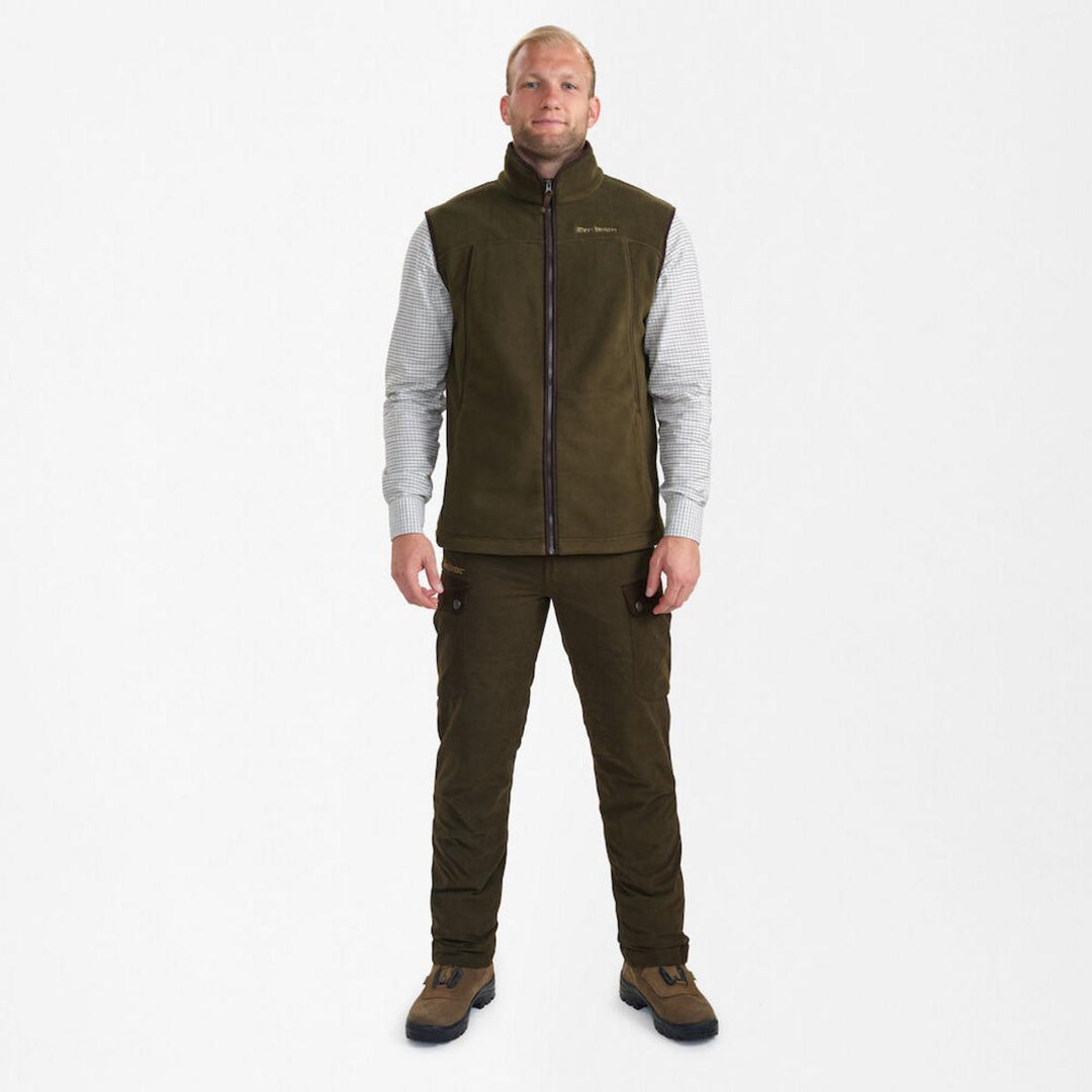 Deerhunter Eagle Fleece waistcoat Tarmac