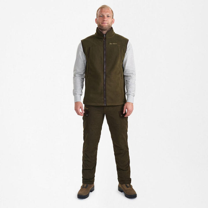 Deerhunter Eagle Fleece waistcoat Tarmac