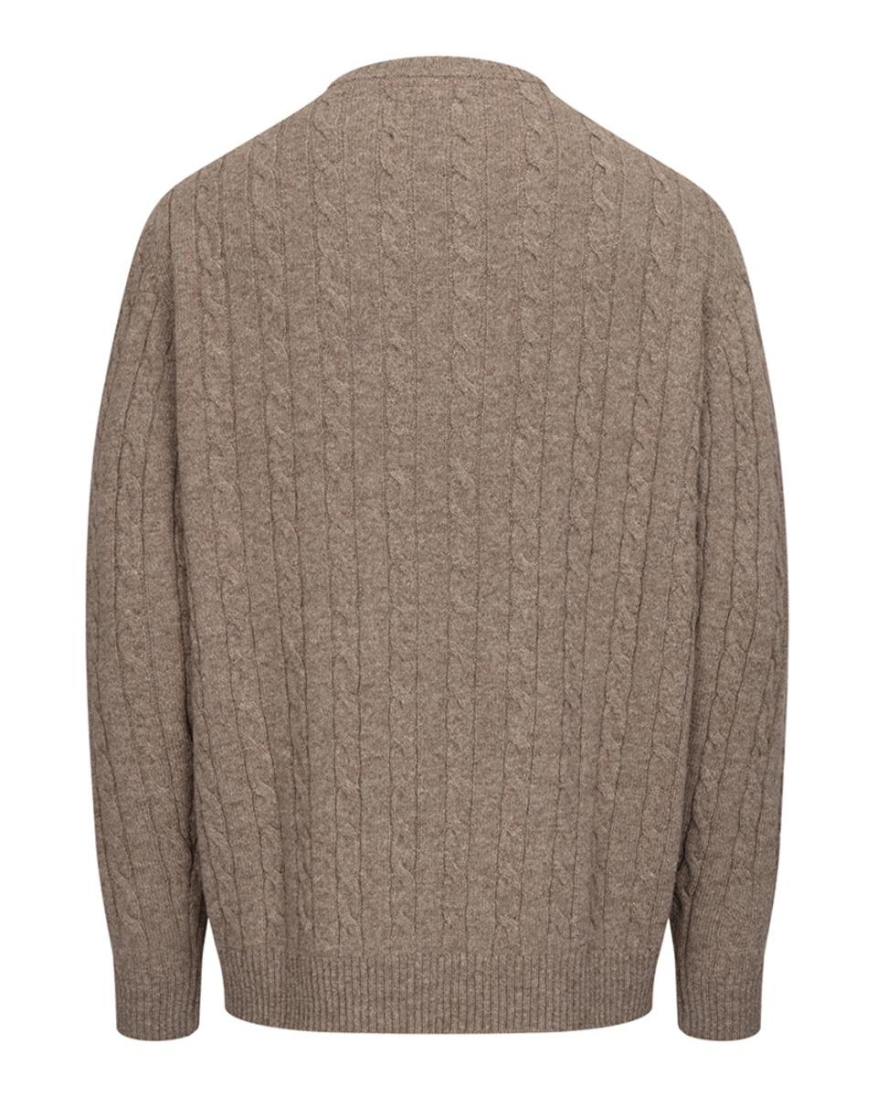 Hoggs of Fife Jedburgh II Cable Pullover – view 2