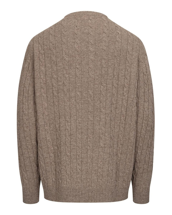 Hoggs of Fife Jedburgh II Cable Pullover – view 2