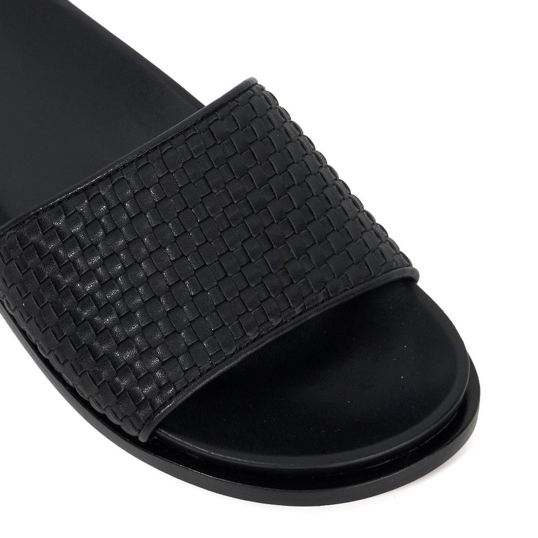 Dune Lilas Sandal Black