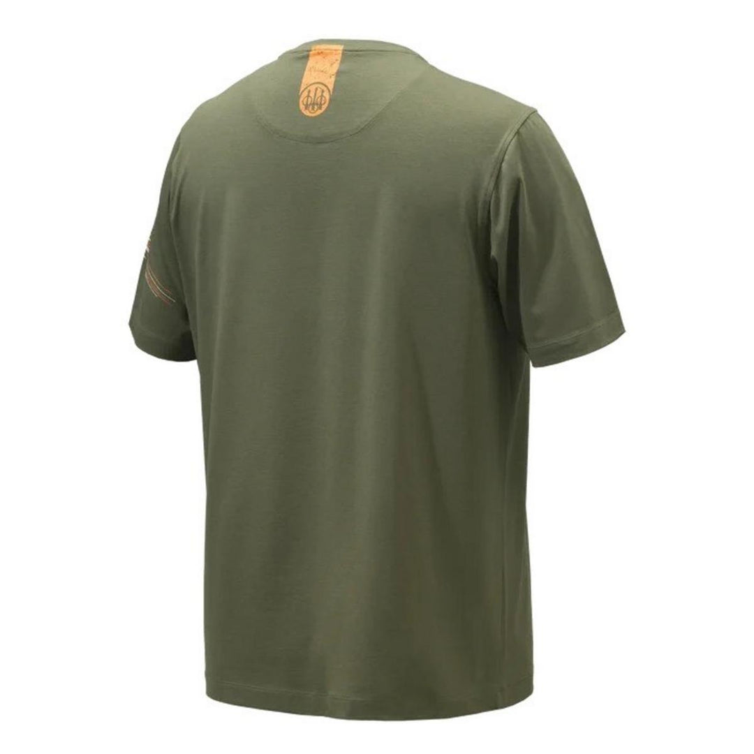 Beretta LINES T-SHIRT Green Stone