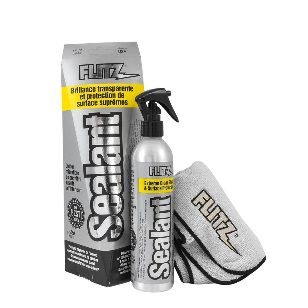 Flitz Gun Surface Sealant, 225ml Spray Bottle with Cloth