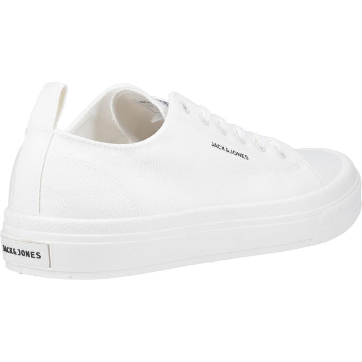 Jack & Jones Bayswater Canvas Trainer Bright White