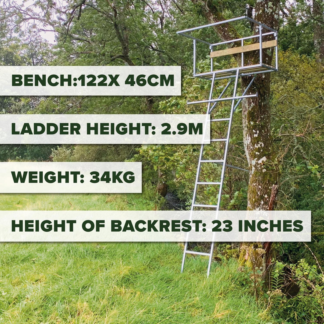 BushWear G2 Two Man Galvanised Highseat – view 8
