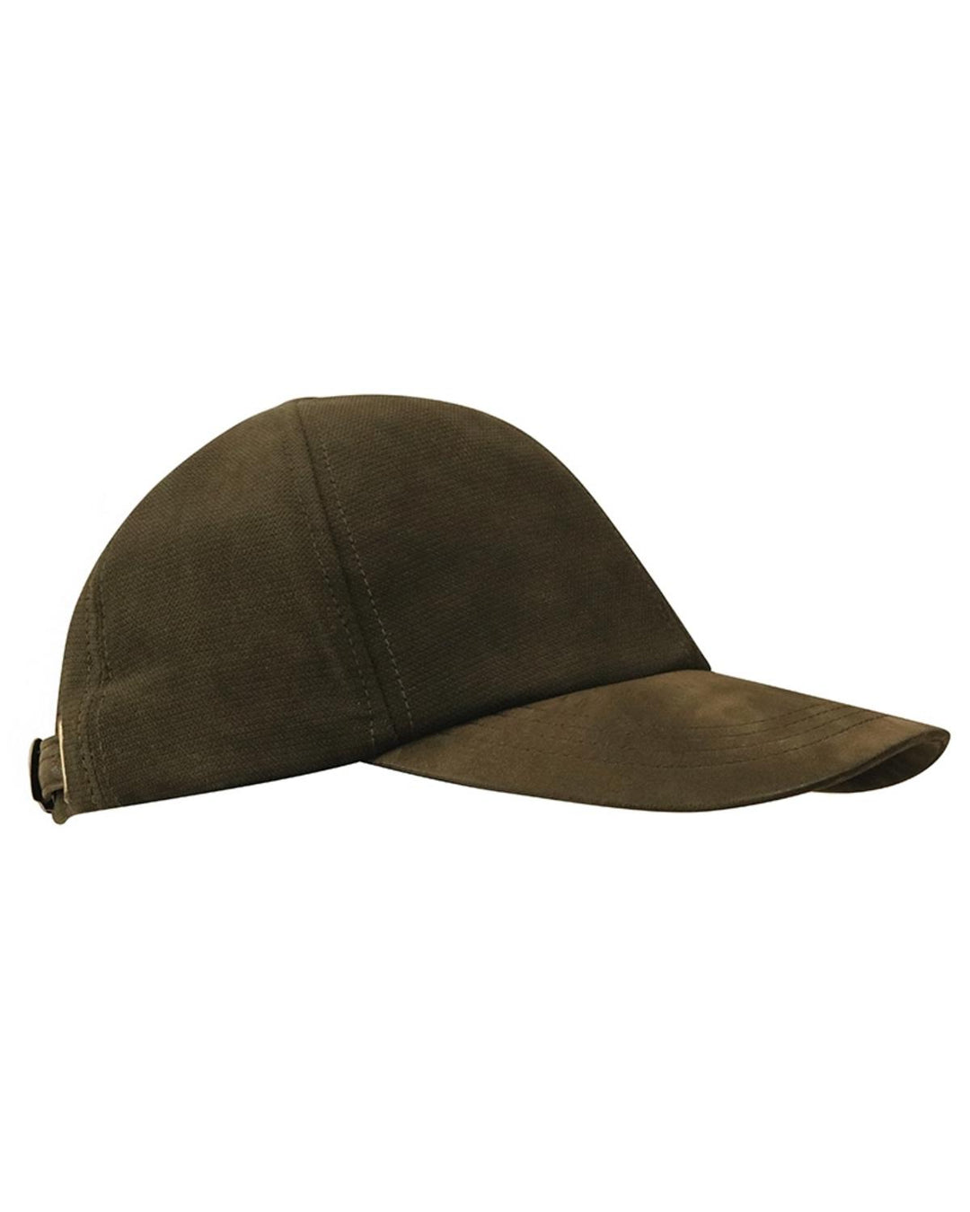 Hoggs of Fife Struther Waterproof Baseball Cap - 90% polyester 10% nylon, Suede effect peak in tonal colour