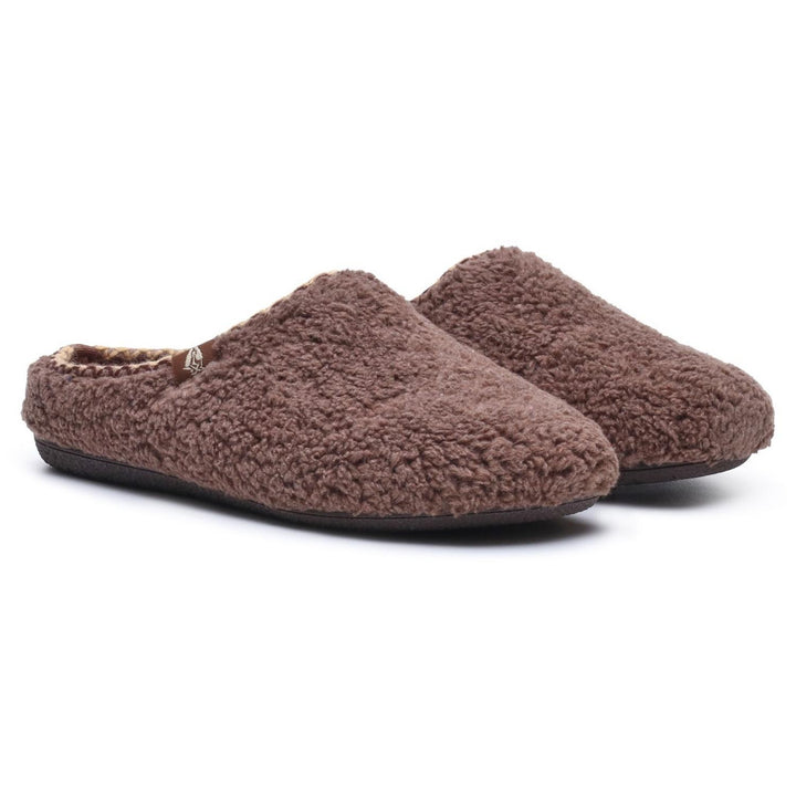 Good Slipper Teddy Mule Chocolate