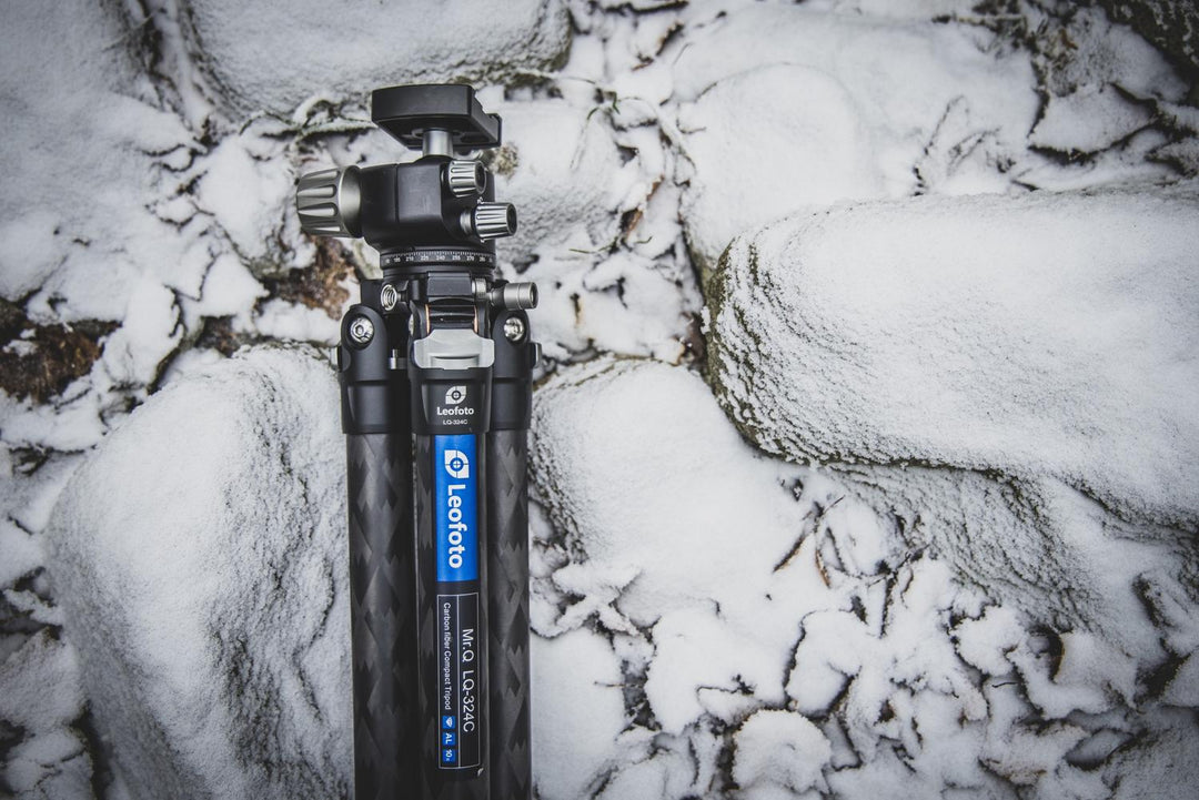 Leofoto Mr Q LQ-324C Carbon Tripod with LH-40 Ball Head