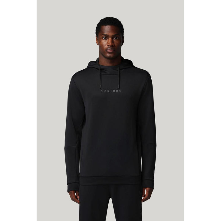 Castore FLEX HOODIE CASTORE BLACK/CASTORE GUNMETAL