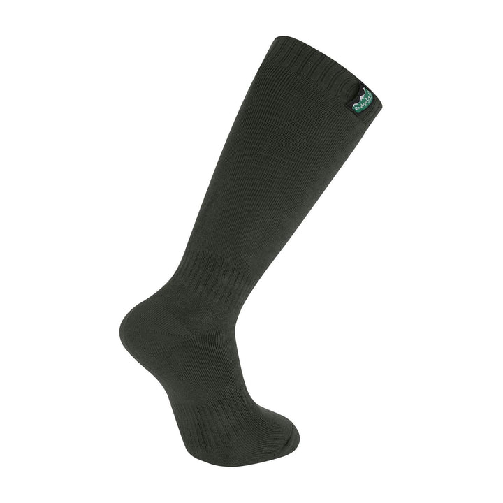 Ridgeline Cotton Work Socks Full Length - Olive Multi