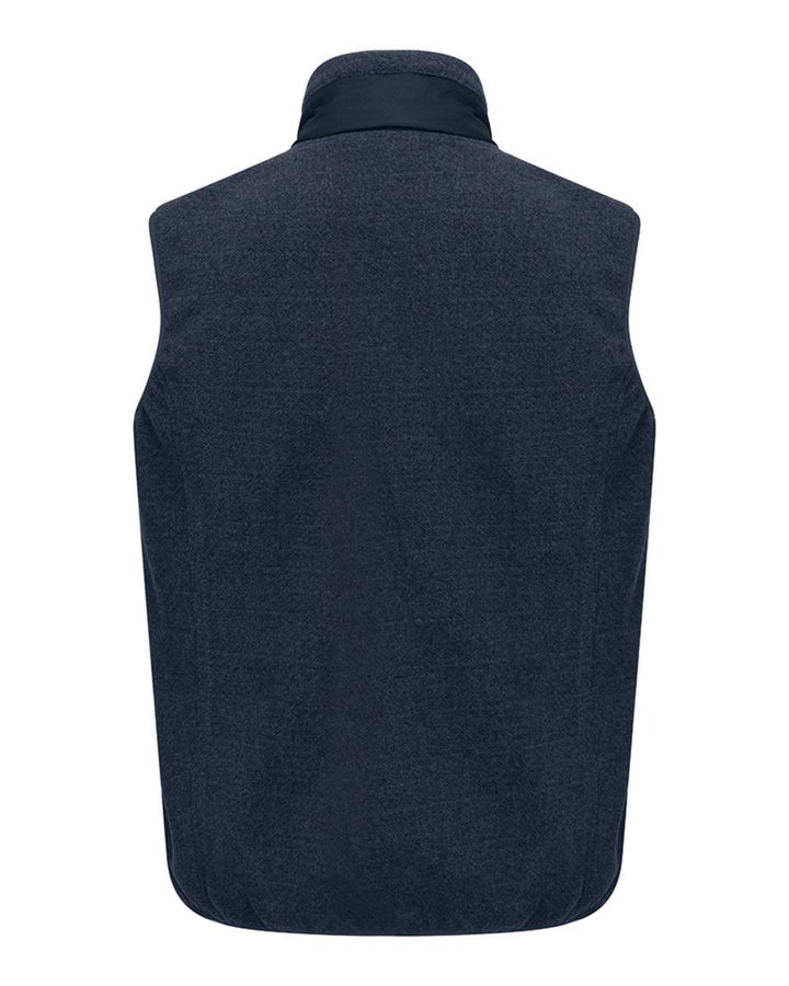 Hoggs of Fife Melville Hybrid Gilet - Midnight Navy Marl