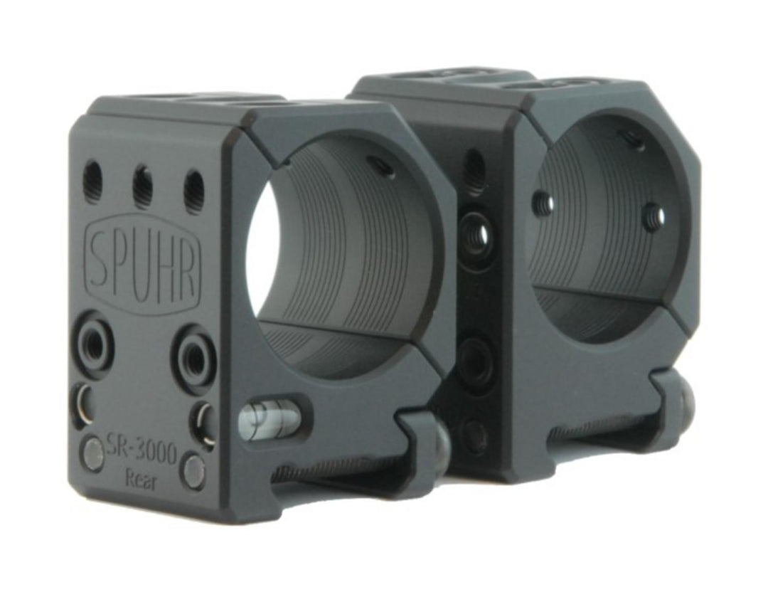 Spuhr SR-3000 30mm Medium Two Piece Picatinny Scope Rings