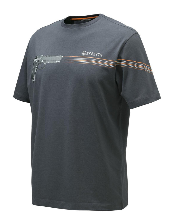 Beretta 92 T-Shirt Men's Ebony Cotton Tee – view 3