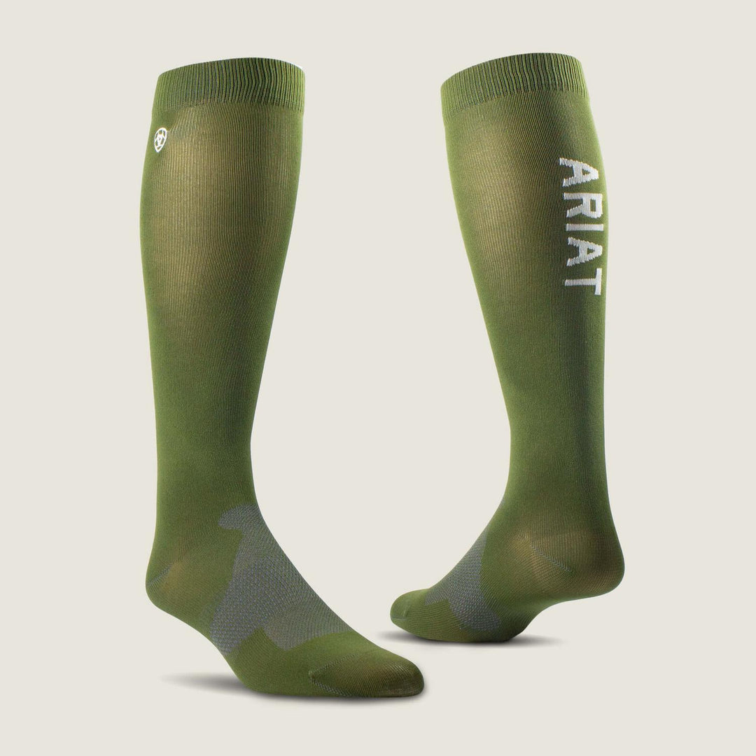 Ariat Ariattek Essential Socks Green
