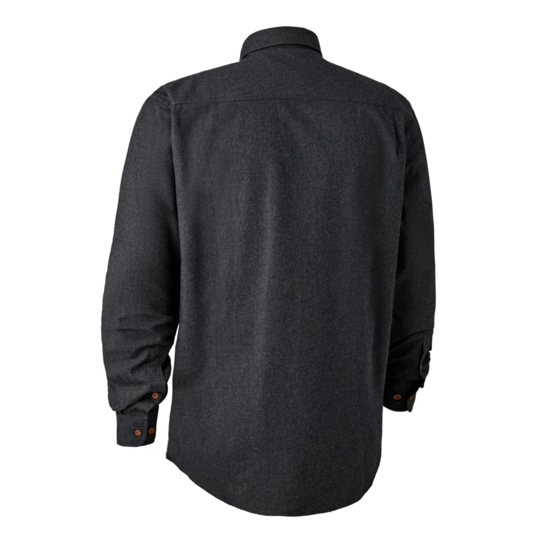 Deerhunter Liam Shirt Black Ink 51/52 Black - Hunting shirt breathable cotton for Men