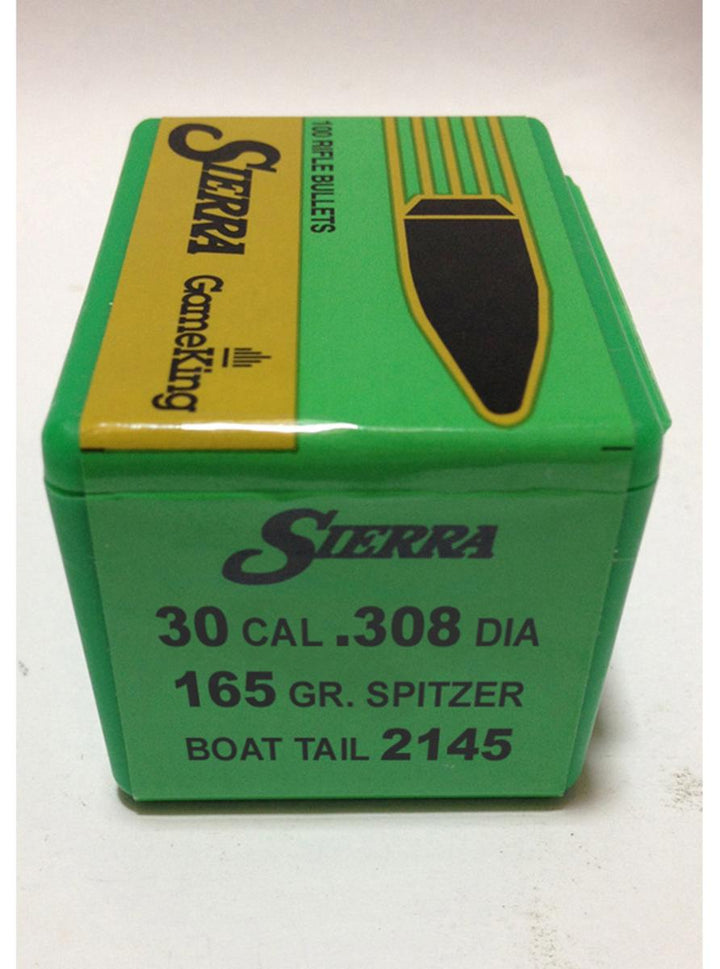 Sierra  .308 (2140) 165gr HPBT Gameking 100pk Heads