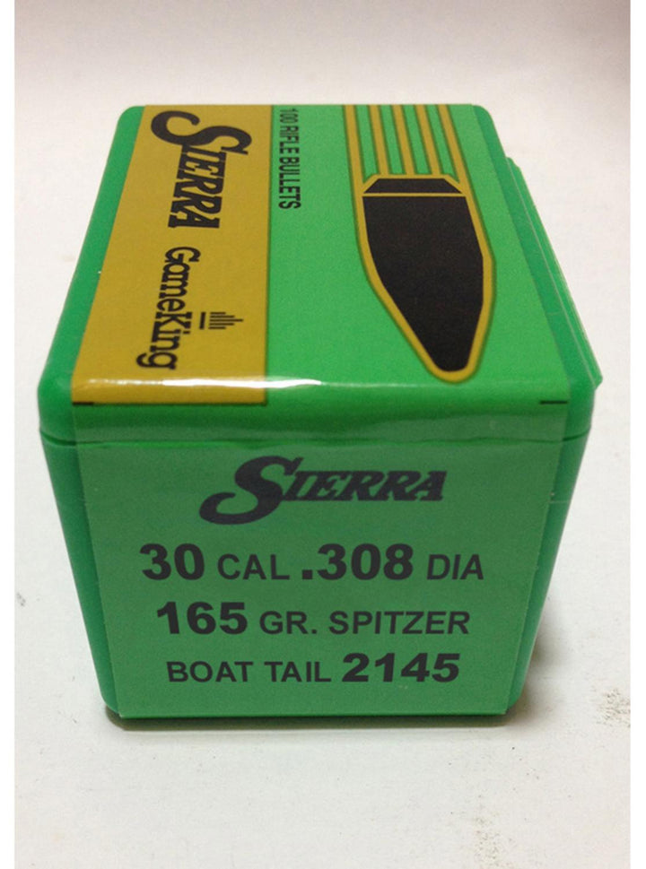 Sierra .308 (2140) 165gr HPBT Gameking 100pk Heads