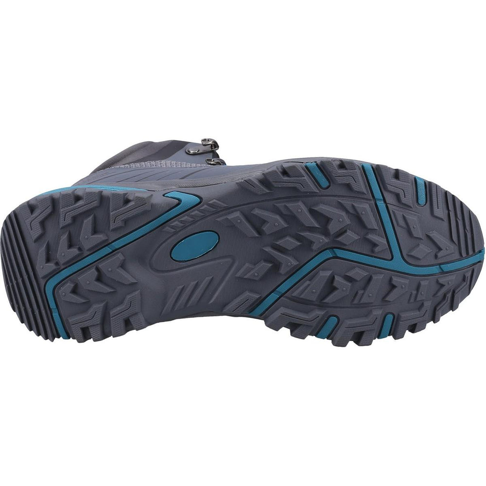 Cotswold Wychwood Mid Hiking Boots Grey/Blue – view 2