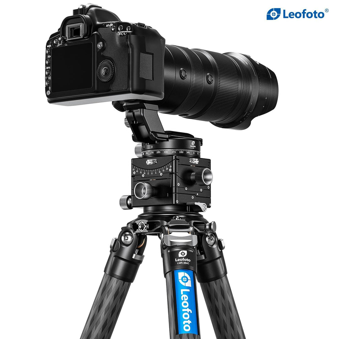 Leofoto G6 Geared Head with Arca-Swiss Compatible Panning Clamp