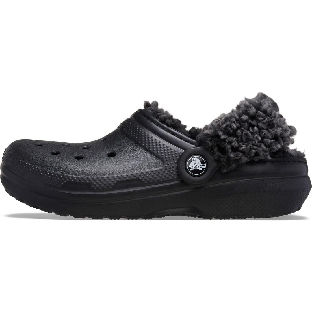 Classic Fleece Lined Clog Kid Black