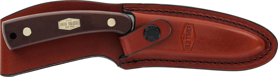 Old Timer Gut Hook Skinner Fixed Blade Knife Inc Sheath 3.5 Inch