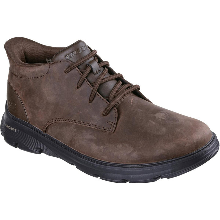 Skechers Arch Fit Garza Ridley Chukka Boot Cocoa