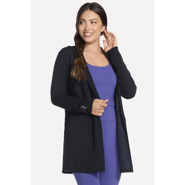 Skechers SKECHLUXE Elevate Restful Hoodigan Black