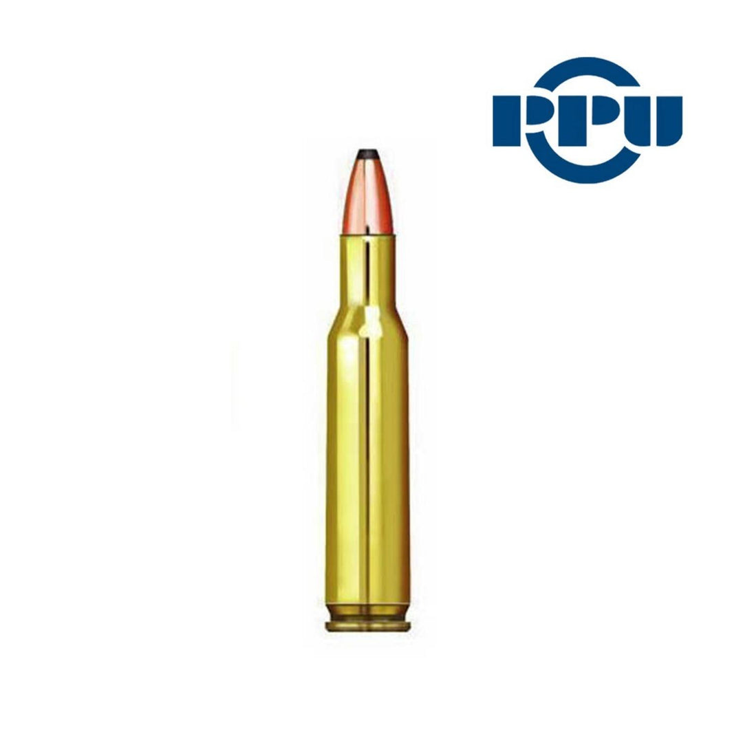 PPU Prvi Partizan .222 Rem 55gr FMJ Boat Tail Rifle Ammo, 20 Rounds