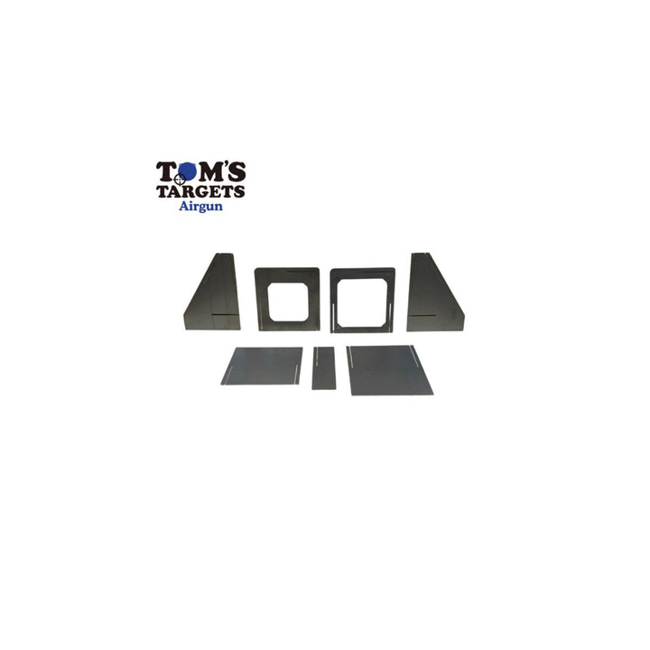 Tom's Targets Pellet Trap 3mm Airgun Targets - 3mm Mild Stee