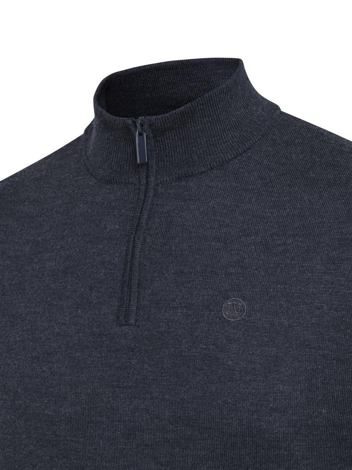 Beretta MERINO HALF ZIP SWEATER Ebony – view 5