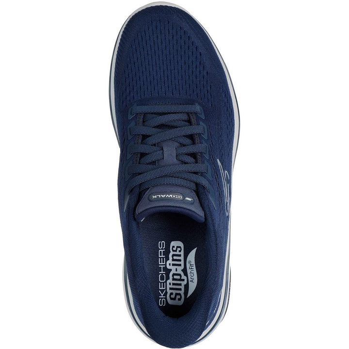 Skechers GO WALK Arch Fit 2.0 Percy Trainer Navy/Grey