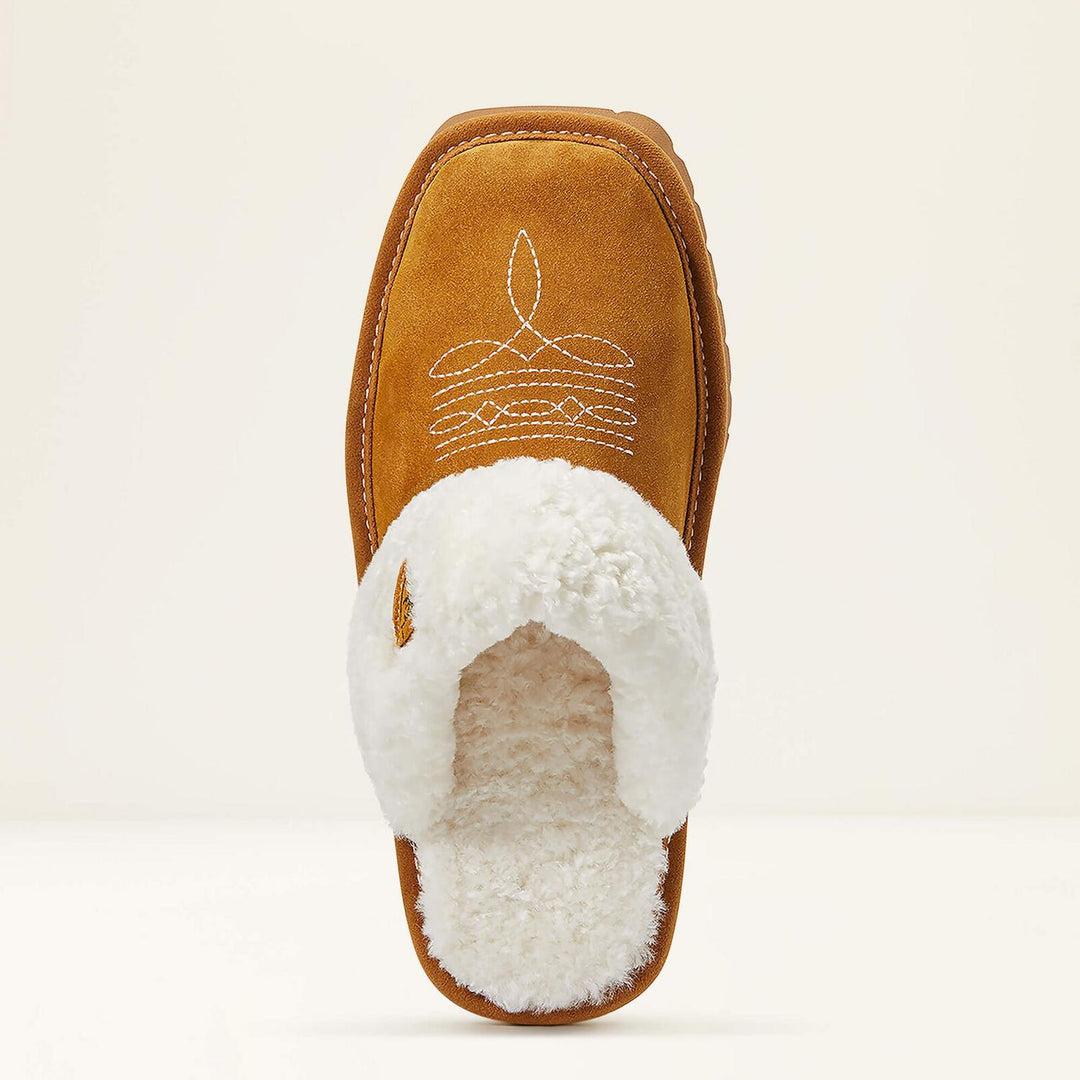 Ariat Ladies Jackie Square Toe Slipper Chstnt