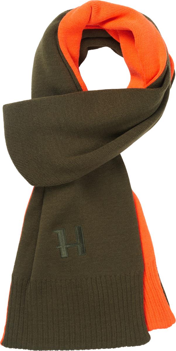 Harkila Härkila reversible Scarf Willow green/Orange
