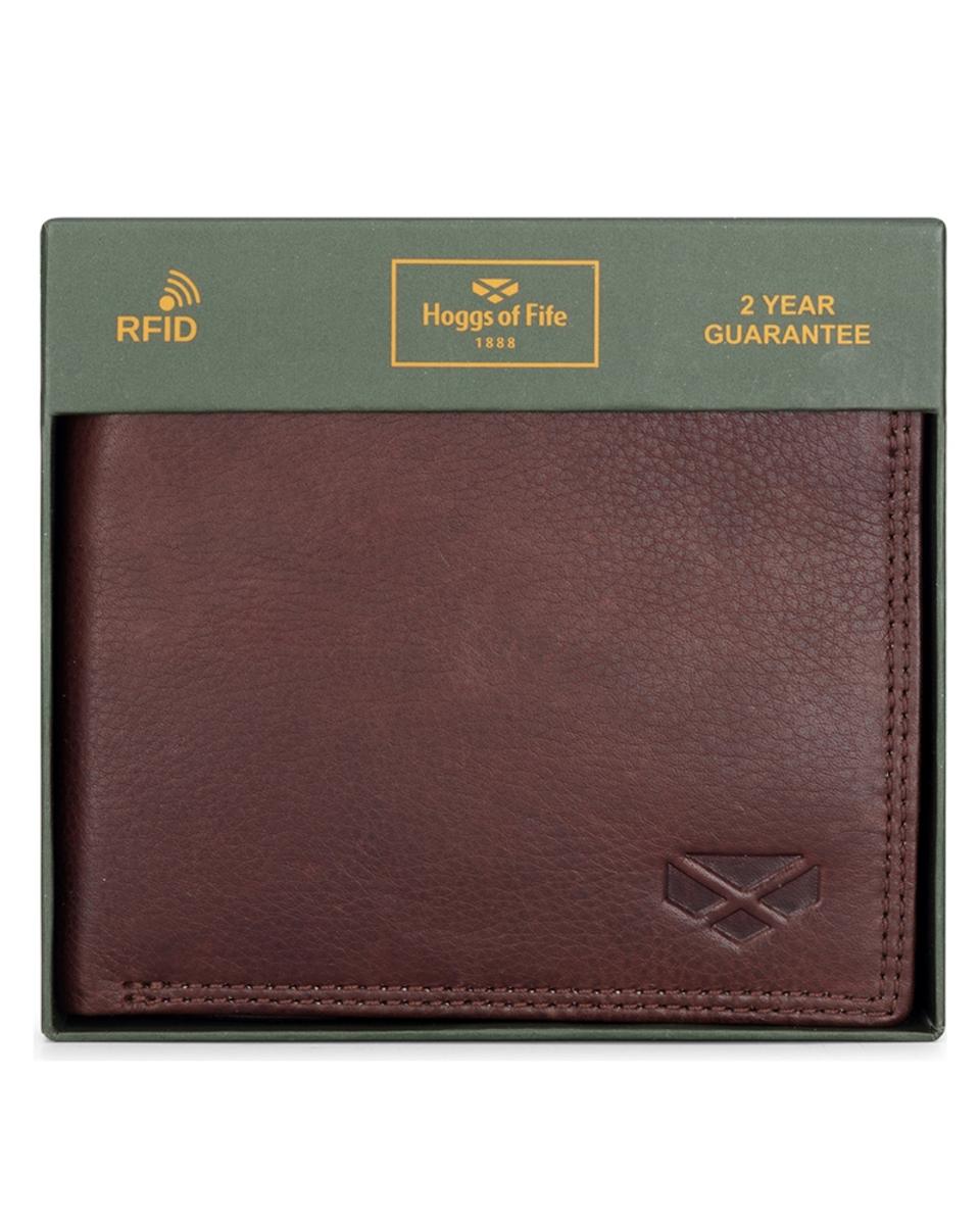 Hoggs of Fife Monach Leather Credit Card Wallet