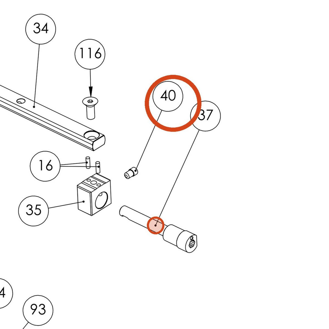 FX Grub Screw Pellet Probe M4 19643