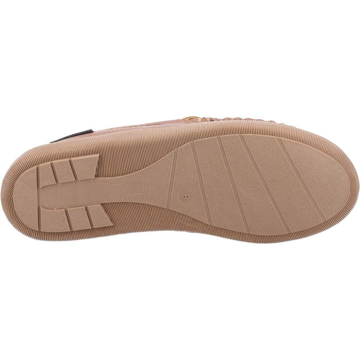 Hush Puppies Ace Leather Slipper Tan