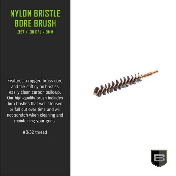 Breakthrough Clean Nylon Bore Brush .357 / .38 Cal / 9mm