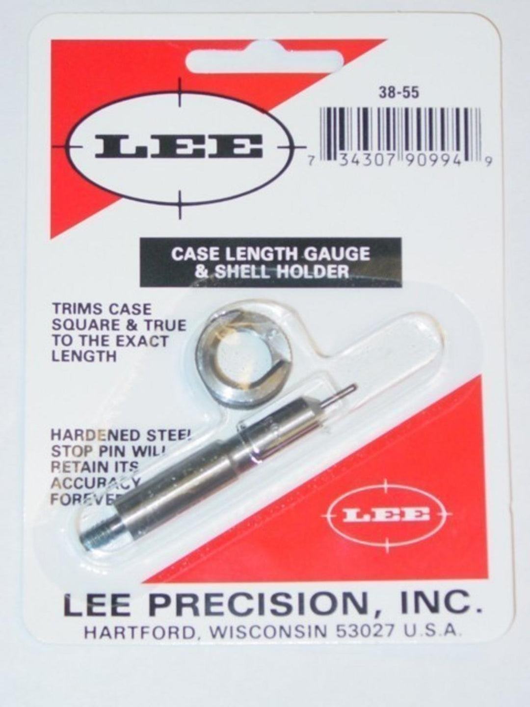 Lee Precision 38-55 Winchester Case Length Gauge and Shell Holder