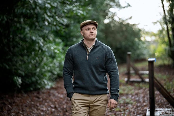 Harkila Vincent merino half zip pullover Dark – view 3