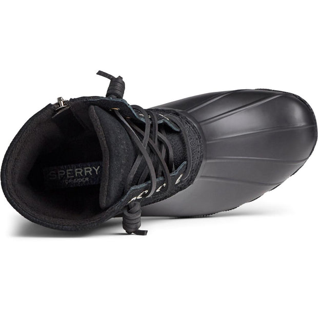 Sperry Saltwater Mid Boot Black